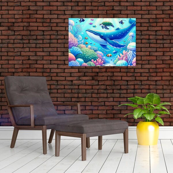 Obraz - Podvodní svět (70x50 cm)