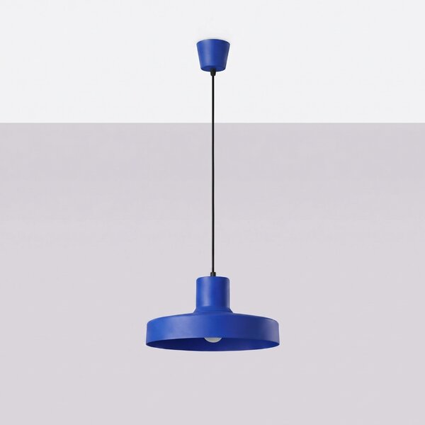 Sollux Lighting Závěsné svítidlo BILO ultramarínové