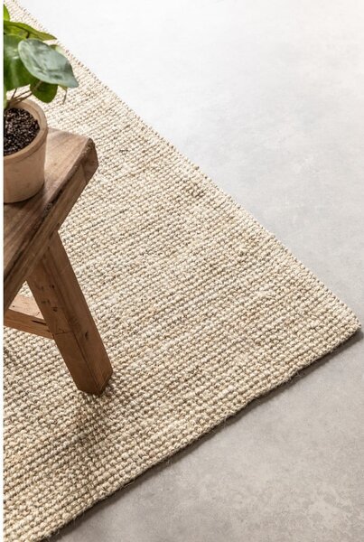 Krémový jutový koberec 190x280 cm Bouclé – Hanse Home