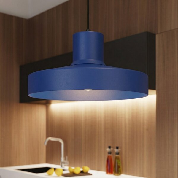Sollux Lighting Závěsné svítidlo BILO ultramarínové