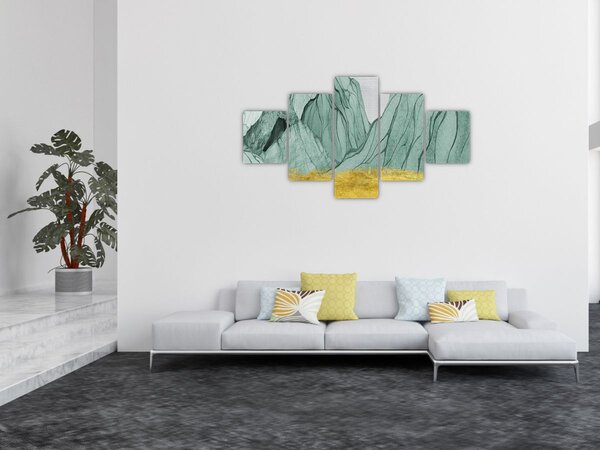Obraz - Smaragdové hory N⁰1 (125x70 cm)