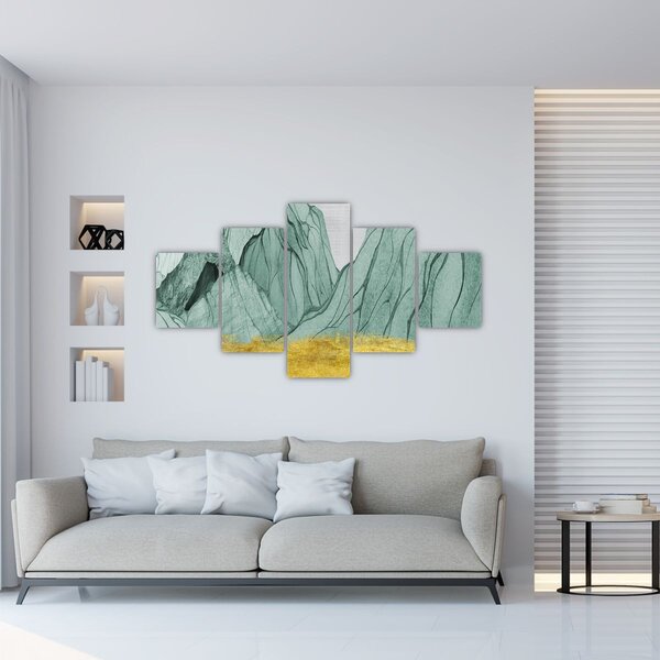Obraz - Smaragdové hory N⁰1 (125x70 cm)