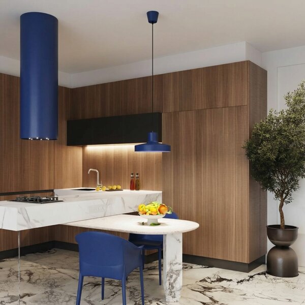 Sollux Lighting Závěsné svítidlo BILO ultramarínové
