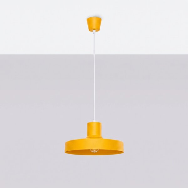 Sollux Lighting Závěsné svítidlo BILO žluté