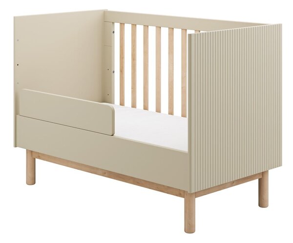 Krémová postýlka 60x120 cm Miloo – Pinio