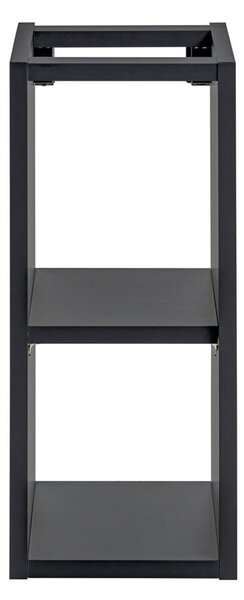 Koupelnový regál pod pracovní desku SANTA FE BLACK 20cm