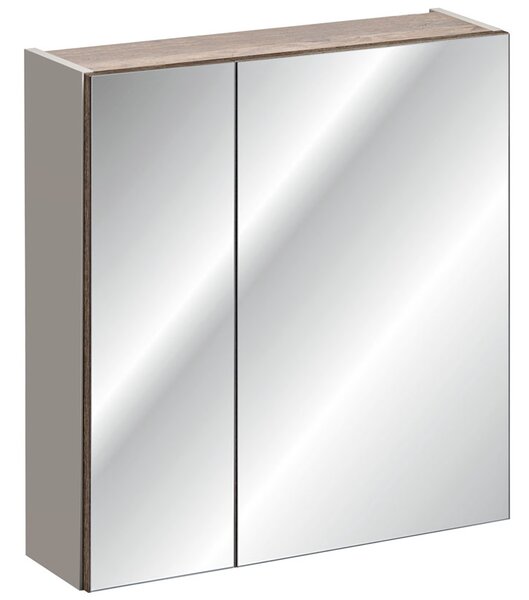 Koupelnová zrcadlová skříňka SANTA FE TAUPE 60 cm