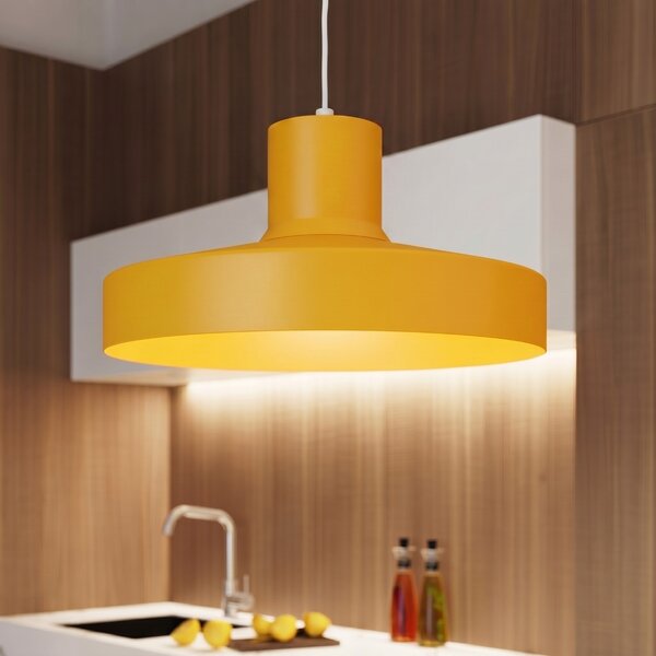 Sollux Lighting Závěsné svítidlo BILO žluté