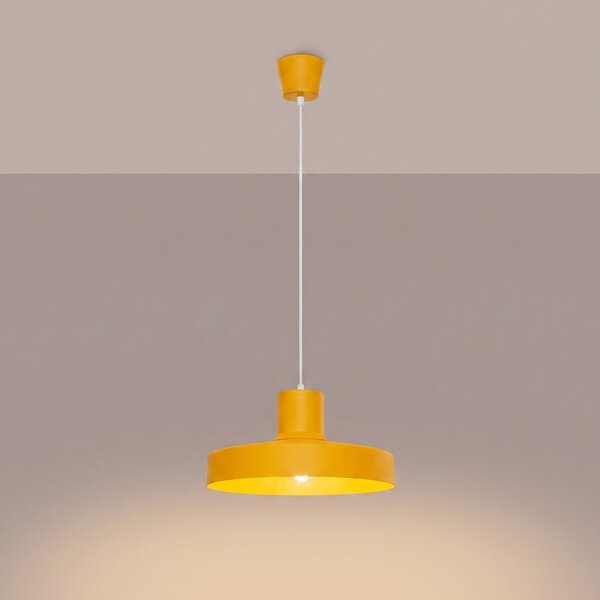 Sollux Lighting Závěsné svítidlo BILO žluté