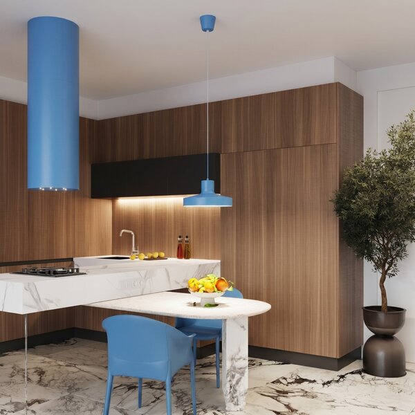 Sollux Lighting Závěsné svítidlo BILO azurové