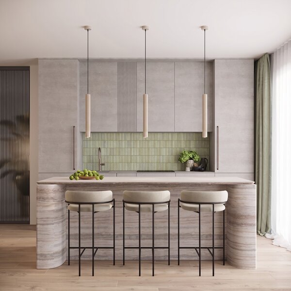 Sollux Lighting Závěsné svítidlo ARCHE 3P taupe