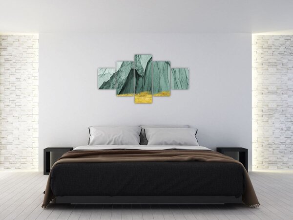Obraz - Smaragdové hory N⁰3 (125x70 cm)