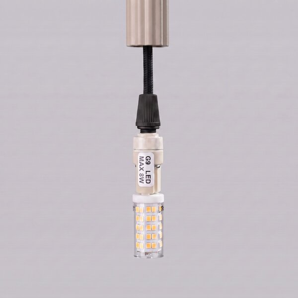 Sollux Lighting Závěsné svítidlo ARCHE 1 taupe