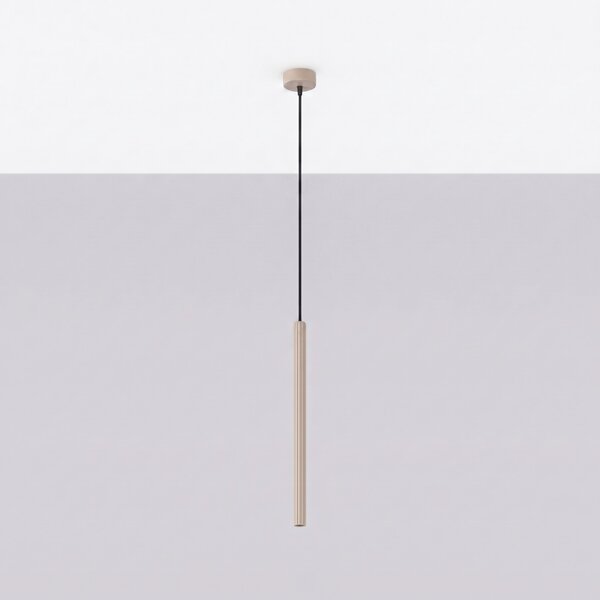 Sollux Lighting Závěsné svítidlo ARCHE 1 taupe
