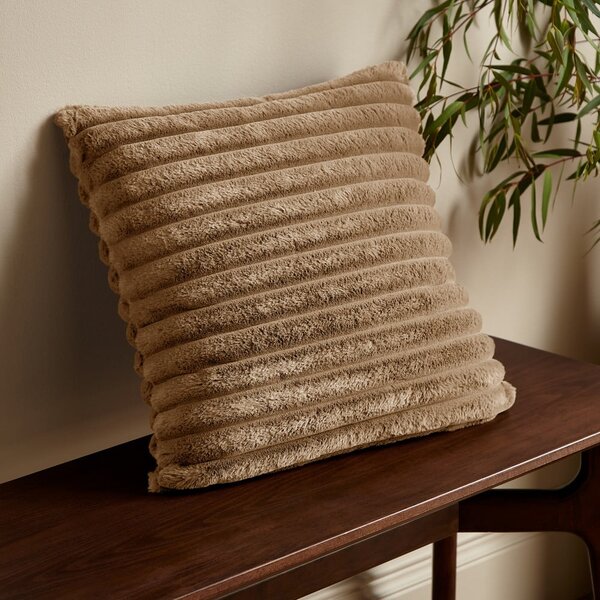 Dekorační polštář 45x45 cm Cosy Ribbed – Catherine Lansfield