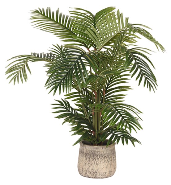 Umělá květina Palm - zelený plast