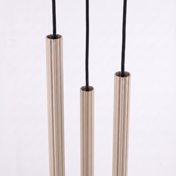 Sollux Lighting Závěsné svítidlo ARCHE 3P taupe