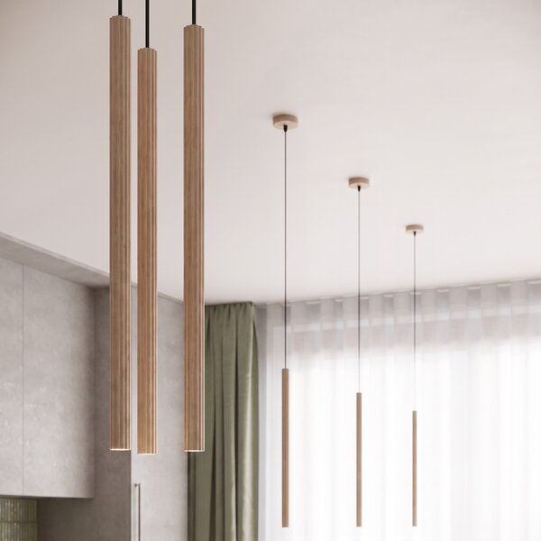 Sollux Lighting Závěsné svítidlo ARCHE 2P taupe