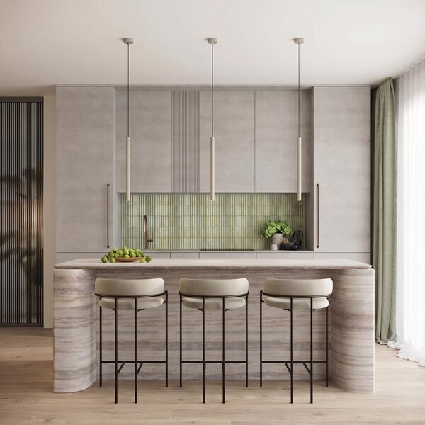 Sollux Lighting Závěsné svítidlo ARCHE 2P taupe