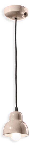Ferroluce Závěsné svítidlo BERIMBAU, ∅ 11 cm, 1xE14 Barva: Zelená