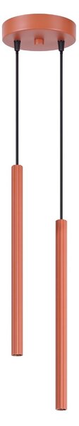 Sollux Lighting Závěsné svítidlo ARCHE 2P okrově červené