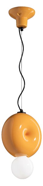 Ferroluce Závěsné svítidlo BUMBUM, ∅ 25 cm, 1xE27 Barva: tyrkysová