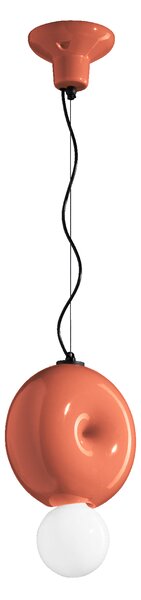 Ferroluce Závěsné svítidlo BUMBUM, ∅ 25 cm, 1xE27 Barva: tyrkysová
