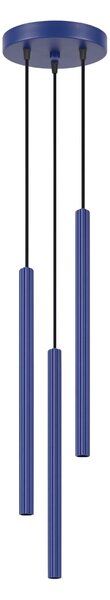 Sollux Lighting Závěsné svítidlo ARCHE 3P ultramarín