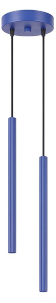 Sollux Lighting Závěsné svítidlo ARCHE 2P ultramarín