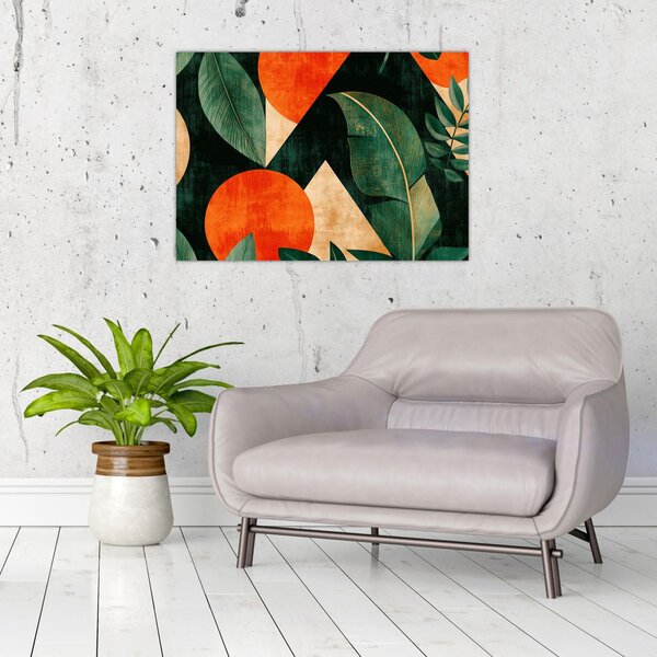 Obraz - Geometrické přírodní motivy II. (70x50 cm)