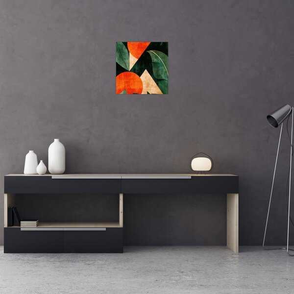 Obraz - Geometrické přírodní motivy II. (30x30 cm)