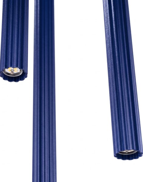 Sollux Lighting Závěsné svítidlo ARCHE 3P ultramarín