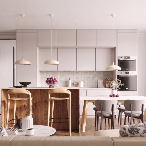 Sollux Lighting Závěsné svítidlo GINA béžové