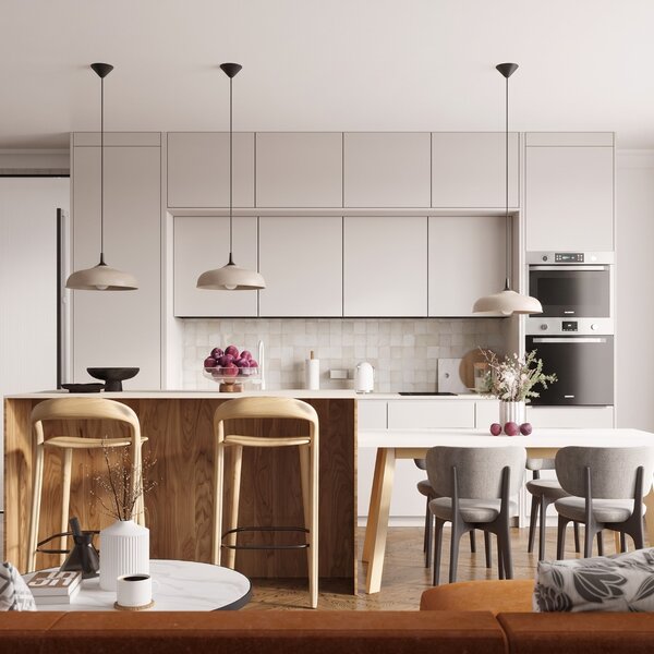 Sollux Lighting Závěsné svítidlo GINA taupe