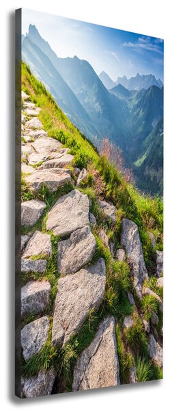 Vertikální Foto obraz canvas Horská stezka ocv-101364887