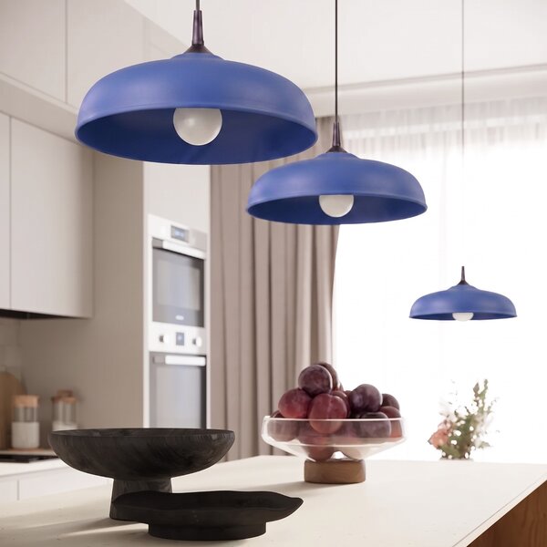Sollux Lighting Závěsné svítidlo GINA ultramarín