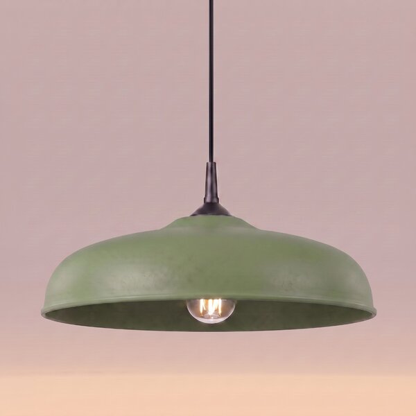 Sollux Lighting Závěsné svítidlo GINA olivově zelené