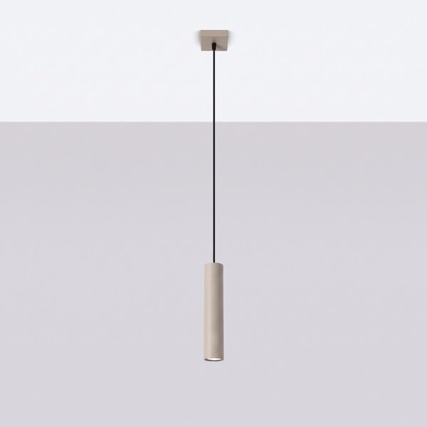 Sollux Lighting Závěsné svítidlo LAGOS 1 taupe