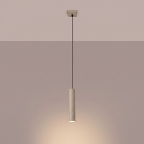 Sollux Lighting Závěsné svítidlo LAGOS 1 taupe