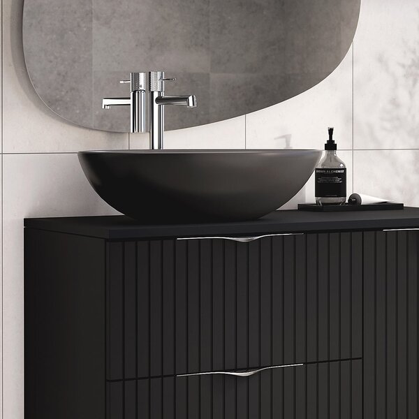 Cersanit Tirso deska 60x45 cm černá S1021-013