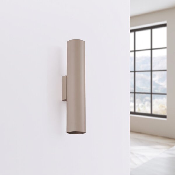 Sollux Lighting Nástěnné svítidlo LAGOS 2 taupe