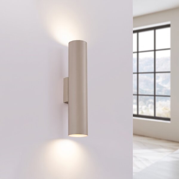 Sollux Lighting Nástěnné svítidlo LAGOS 2 taupe