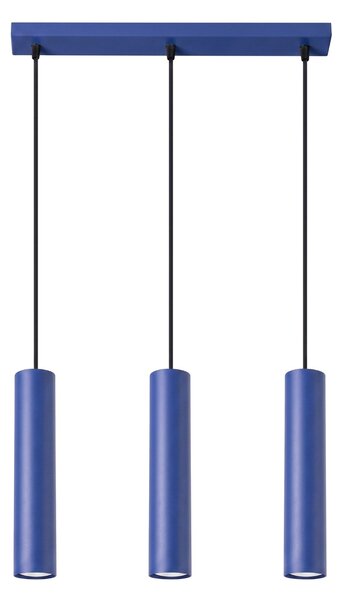 Sollux Lighting Závěsné svítidlo LAGOS 3L ultramarín