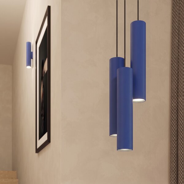 Sollux Lighting Závěsné svítidlo LAGOS 1 ultramarín