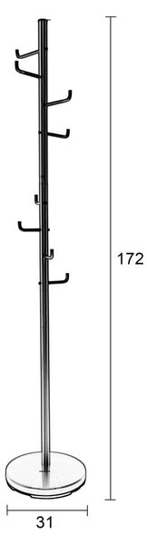 Věšák Satin Nickel