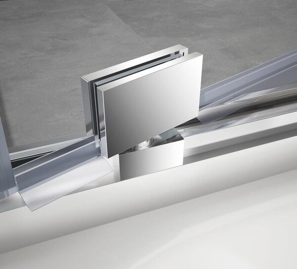 SIGMA SIMPLY Obdélníkový sprchový kout s výklopnými dveřmi 800x750mm L/R varianta, cihlové sklo