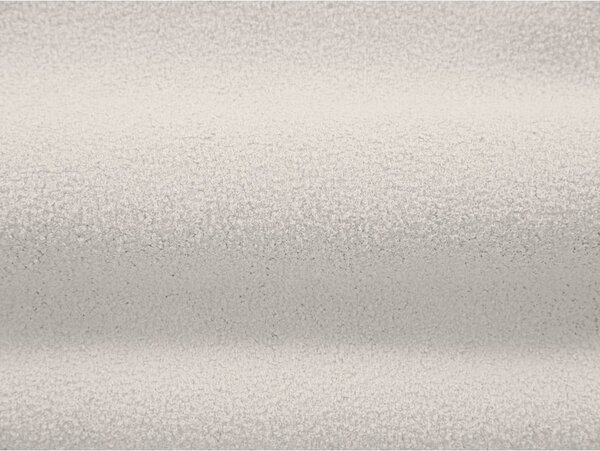 Bílé křeslo z textilie bouclé Chuck – Micadoni Home