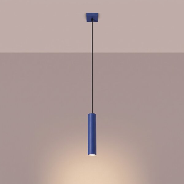 Sollux Lighting Závěsné svítidlo LAGOS 1 ultramarín