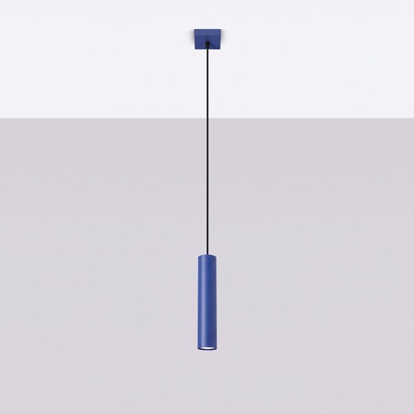 Sollux Lighting Závěsné svítidlo LAGOS 1 ultramarín