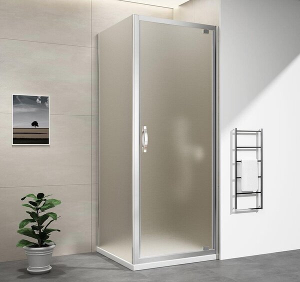 SIGMA SIMPLY Obdélníkový sprchový kout s výklopnými dveřmi 800x750mm L/R varianta, cihlové sklo
